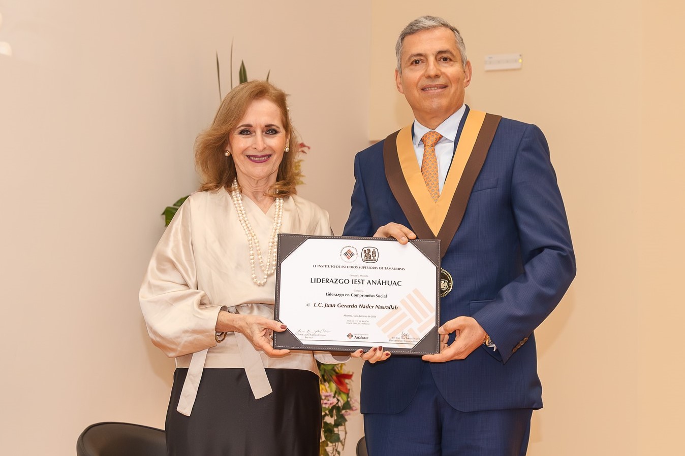 Medalla Liderazgo social